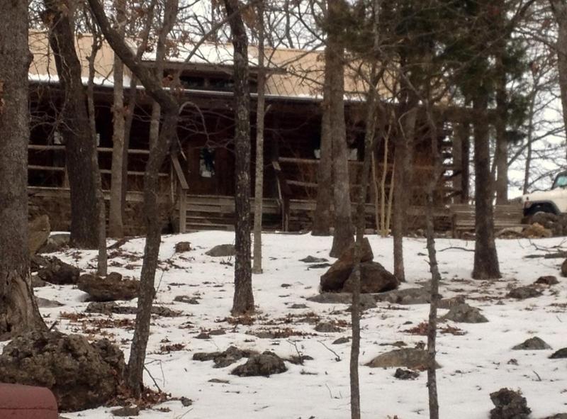 Cherokee Mountain Log Cabins Юрика Спрингс Экстерьер фото