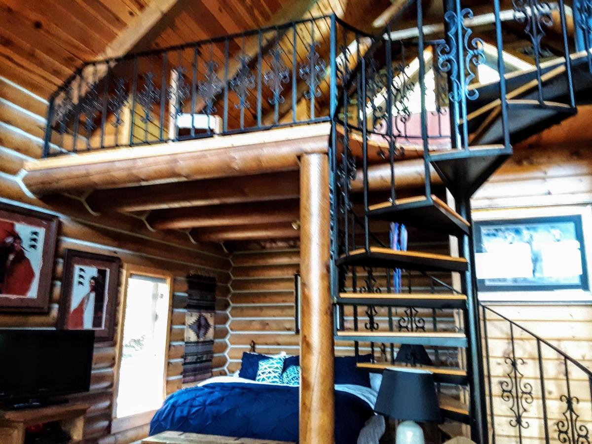 Cherokee Mountain Log Cabins Юрика Спрингс Экстерьер фото